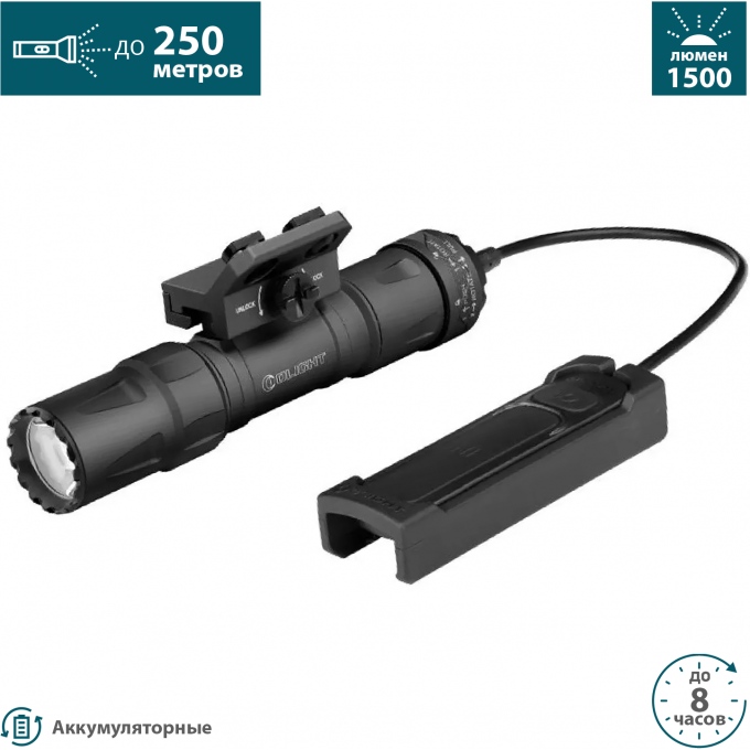 Фонарь OLIGHT ODIN S M-LOK 003694 Фонарь OLIGHT ODIN S M-LOK 003694