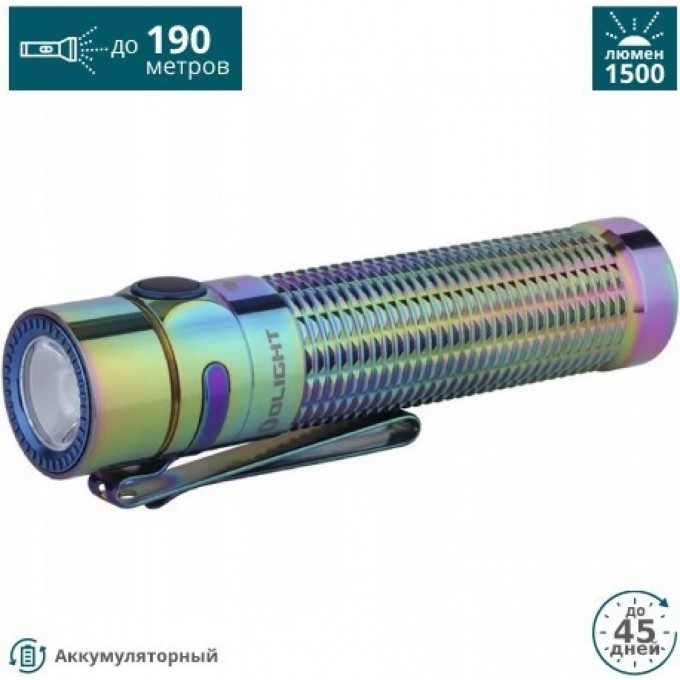 Фонарь OLIGHT WARRIOR MINI TITANIUM SPRING 121905 Фонарь OLIGHT WARRIOR MINI TITANIUM SPRING 121905
